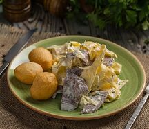 Салат из телячьего языка