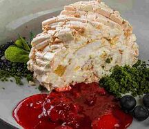 Меренговый рулет