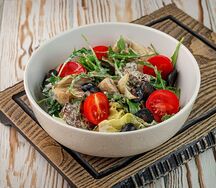 Салат с куриной печенью