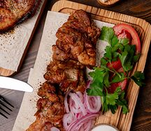 Шашлык из куриного бедра