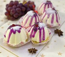 Пирожное Голубика со сливками