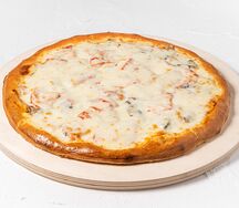 Пицца с ветчиной и грибами