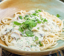 Лагман сливочный