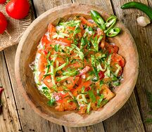 Курутоб с овощами