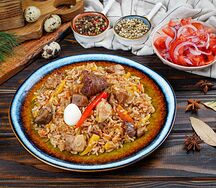 Плов из говядины