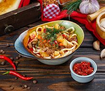 Лагман узбекский