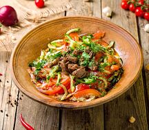 Курутоб с говядиной