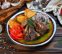 Казан-кебаб из баранины