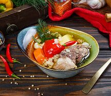 Комбо с шурпой из телятины