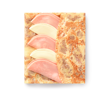 Блин с ветчиной и сыром