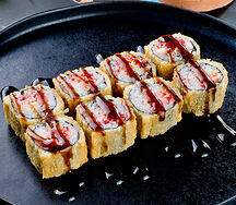 Жареный ролл Кани Хито