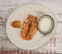 Стейк из семги