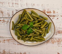 Фасоль запеченная