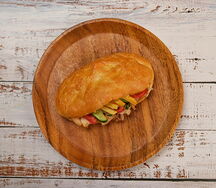 Гирос кипрский с курицей