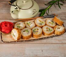 Харумаки с окунем