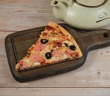 Ветчина и грибы