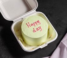 Бенто торт фисташковый