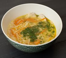 Суп-лапша с курицей