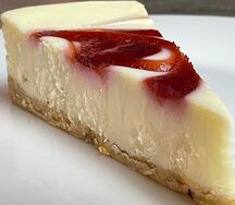 Чизкейк клубничный