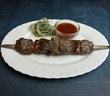 Шашлык из говядины