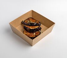 Баклажаны жар с чесноком