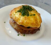 Биточек под шапкой