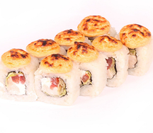 Запечённый с копченой курочкой