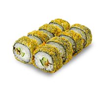 Жареный ролл с курицей