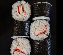 Хосомаки со снежным крабом