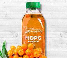 Морс собственного приготовления Облепиха