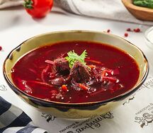 Борщ с говядиной