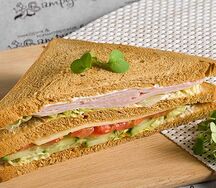 Сэндвич Сидней с ветчиной и сыром