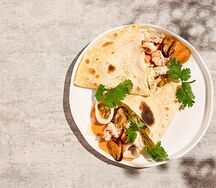 Хычин с морепродуктами