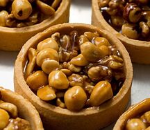 Тарталетка Карамельно-ореховая с ванильным бурбоном