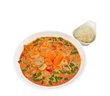 Суп Том-Ям с лососем