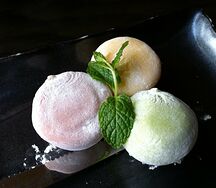 Сет моти (черника/орео, ананас/лимон, ферреро)