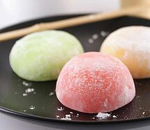 Сет моти (клубника/лайм, лимон, дыня/киви)