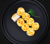 Запеченный с омлетом