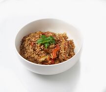 Рис с курицей и овощами