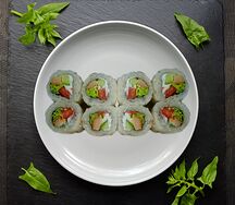 Ролл Цезарь с курицей