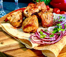 Шашлык из cвинoй шеи
