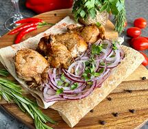 Шашлык из куриной грудки
