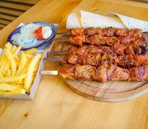 Мини-шашлык из баранины