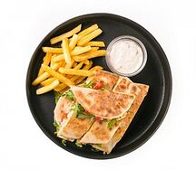 Панини с копчёным лососем