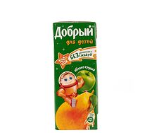 Сок Добрый Яблоко-груша
