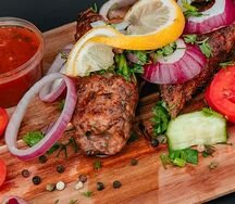 Люля в тортилье из курицы