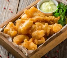 Хрустящие морепродукты