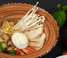 Рамен с курицей