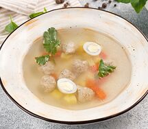 Суп с митболами