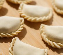Вареники с картофелем и жареным луком